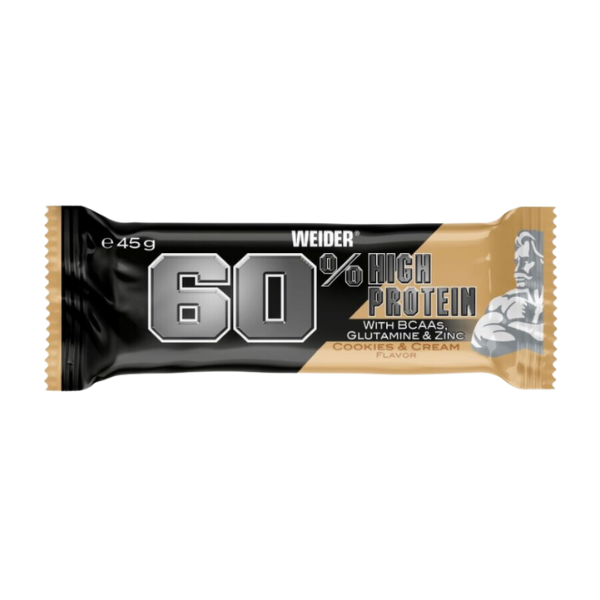60% PROTEIN BAR (WEIDER) - Imagen 3