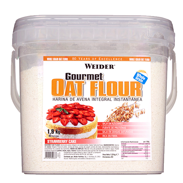 GOURMET OAT FLOUR (WEIDER) - Imagen 9
