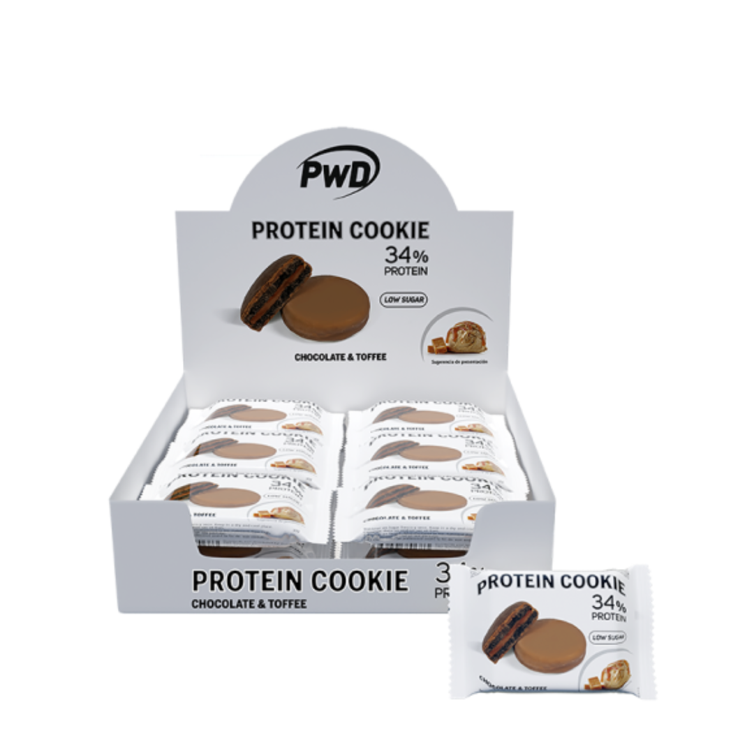 PROTEIN COOKIE 34% protein choco-toffe