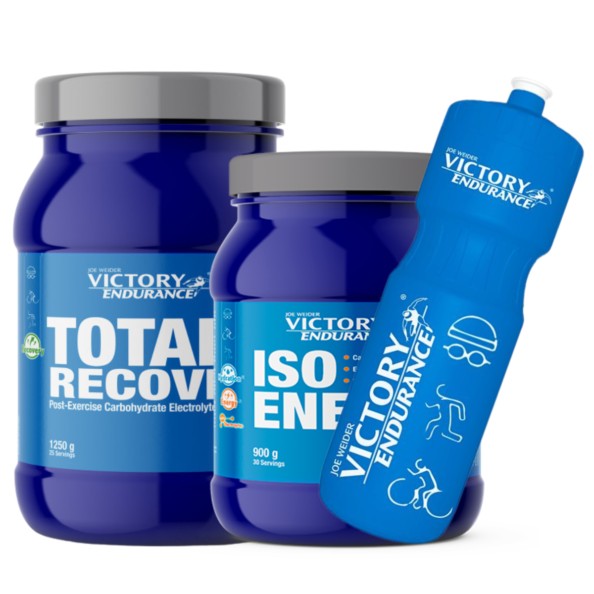 PACK TOTAL RECOVERY 1250 gr. - ISO ENERGY + BIDÓN DE REGALO