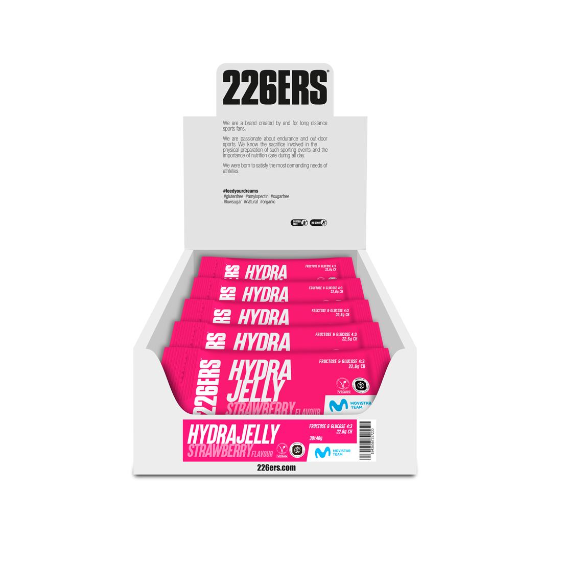 HYDRAJELLY 40gr. - Gel energético - Textura gelatina (226ERS) - Imagen 2