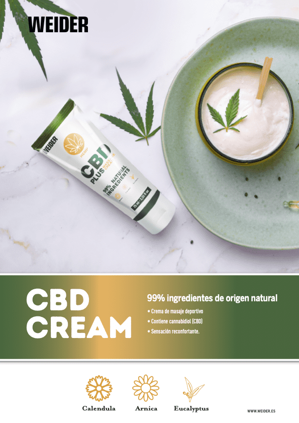 CBD CREAM (WEIDER) - Imagen 2