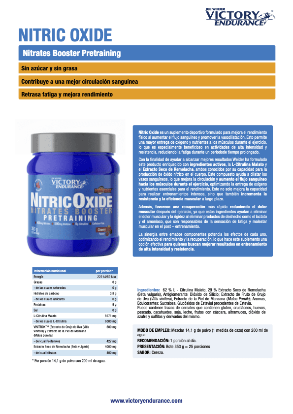 NITRIC OXIDE (VICTORY ENDURANCE) - Imagen 2