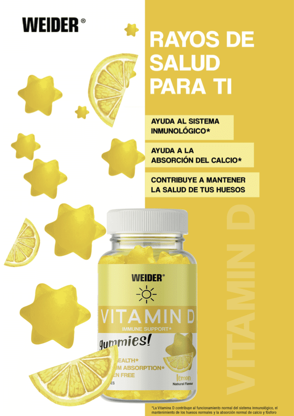 VITAMIN D GUMMIES (WEIDER) - Imagen 2
